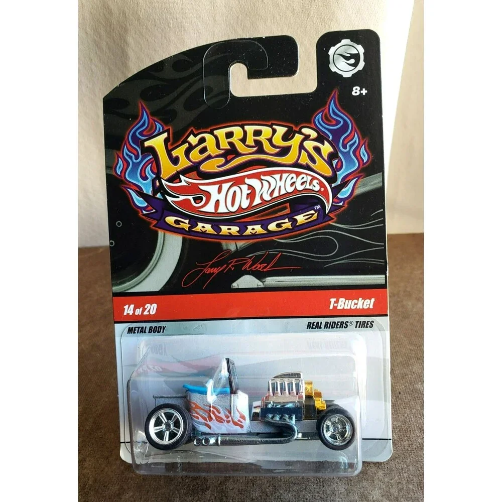 2009 Hot Wheel T-BUCKET Metalflake Silver LARRY'S GARAGE SERIES 14/20 1:64 RR5SP